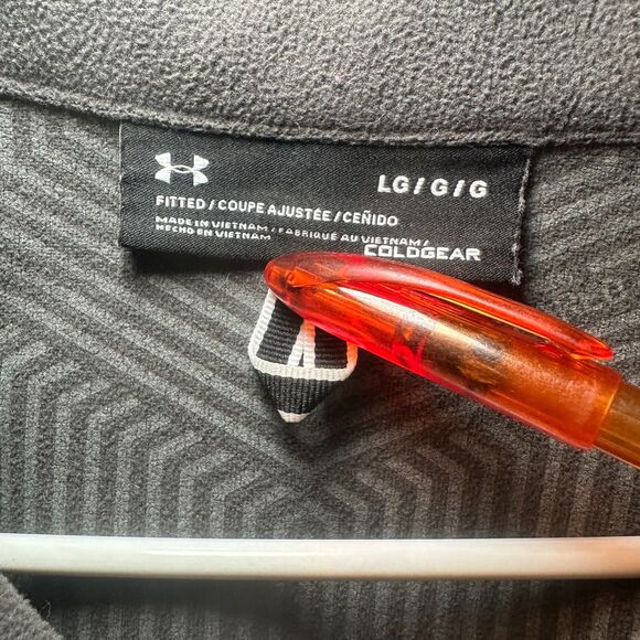 Under Armour Storm ColdGear Infrared Shield Fitted Jacket Men Size Large Black - Picture 5 of 5